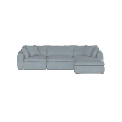 Ari three seater modular corner Sofa With Full Fabric Customisation