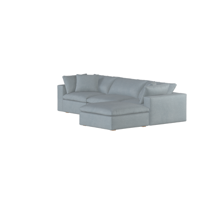 Ari three seater modular corner Sofa With Full Fabric Customisation