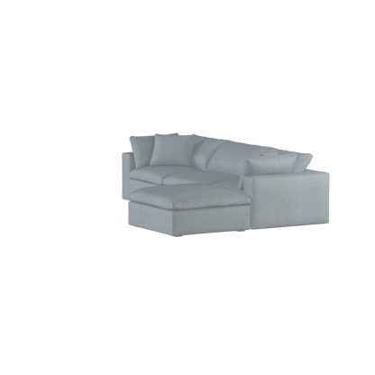 Ari three seater modular corner Sofa With Full Fabric Customisation