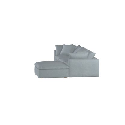 Ari three seater modular corner Sofa With Full Fabric Customisation