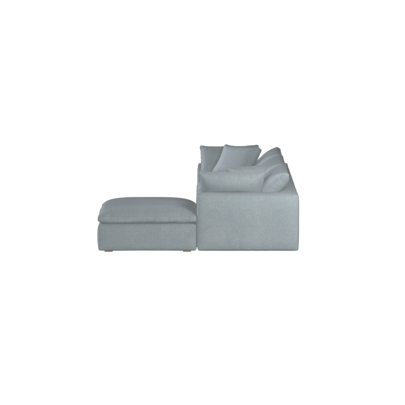 Ari three seater modular corner Sofa With Full Fabric Customisation