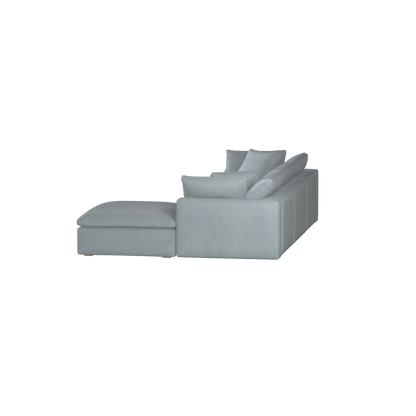 Ari three seater modular corner Sofa With Full Fabric Customisation