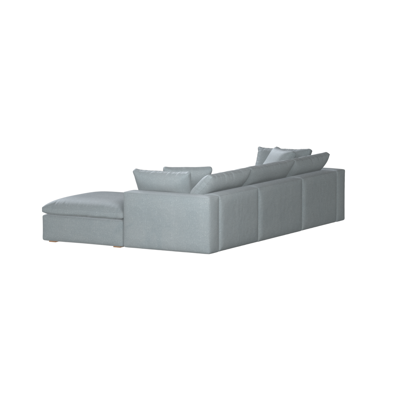Ari three seater modular corner Sofa With Full Fabric Customisation