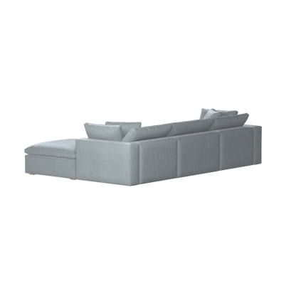 Ari three seater modular corner Sofa With Full Fabric Customisation