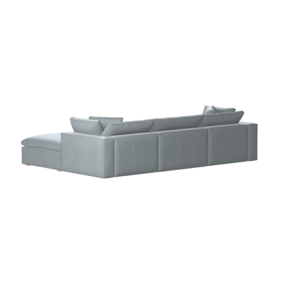 Ari three seater modular corner Sofa With Full Fabric Customisation