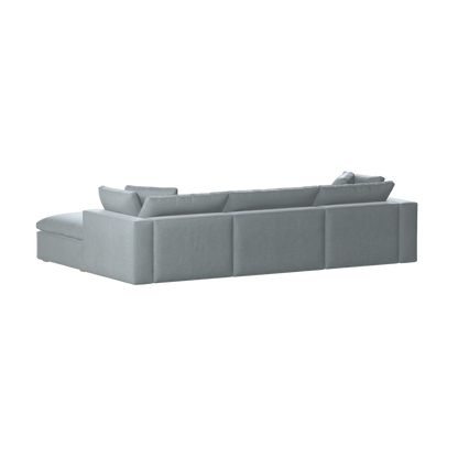 Ari three seater modular corner Sofa With Full Fabric Customisation