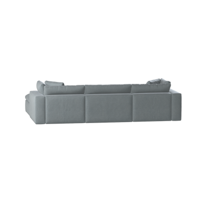 Ari three seater modular corner Sofa With Full Fabric Customisation