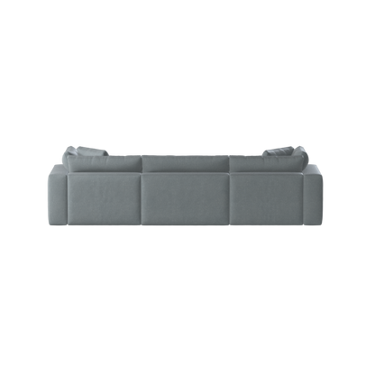 Ari three seater modular corner Sofa With Full Fabric Customisation