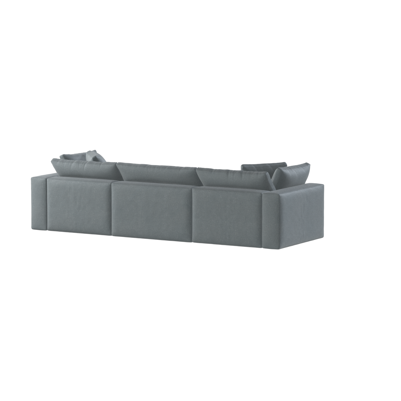 Ari three seater modular corner Sofa With Full Fabric Customisation
