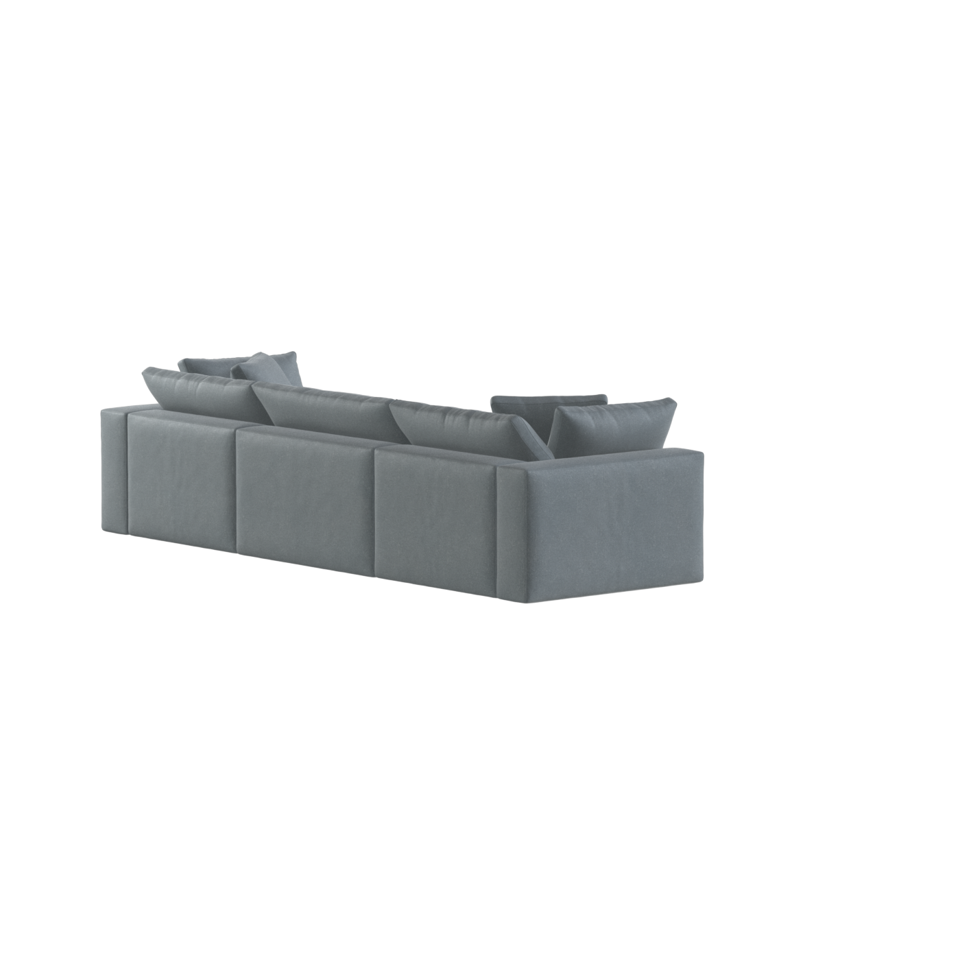 Ari three seater modular corner Sofa With Full Fabric Customisation