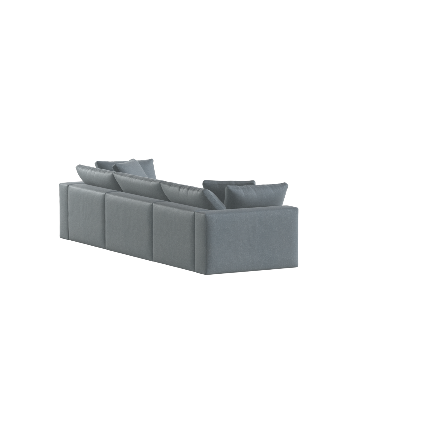 Ari three seater modular corner Sofa With Full Fabric Customisation