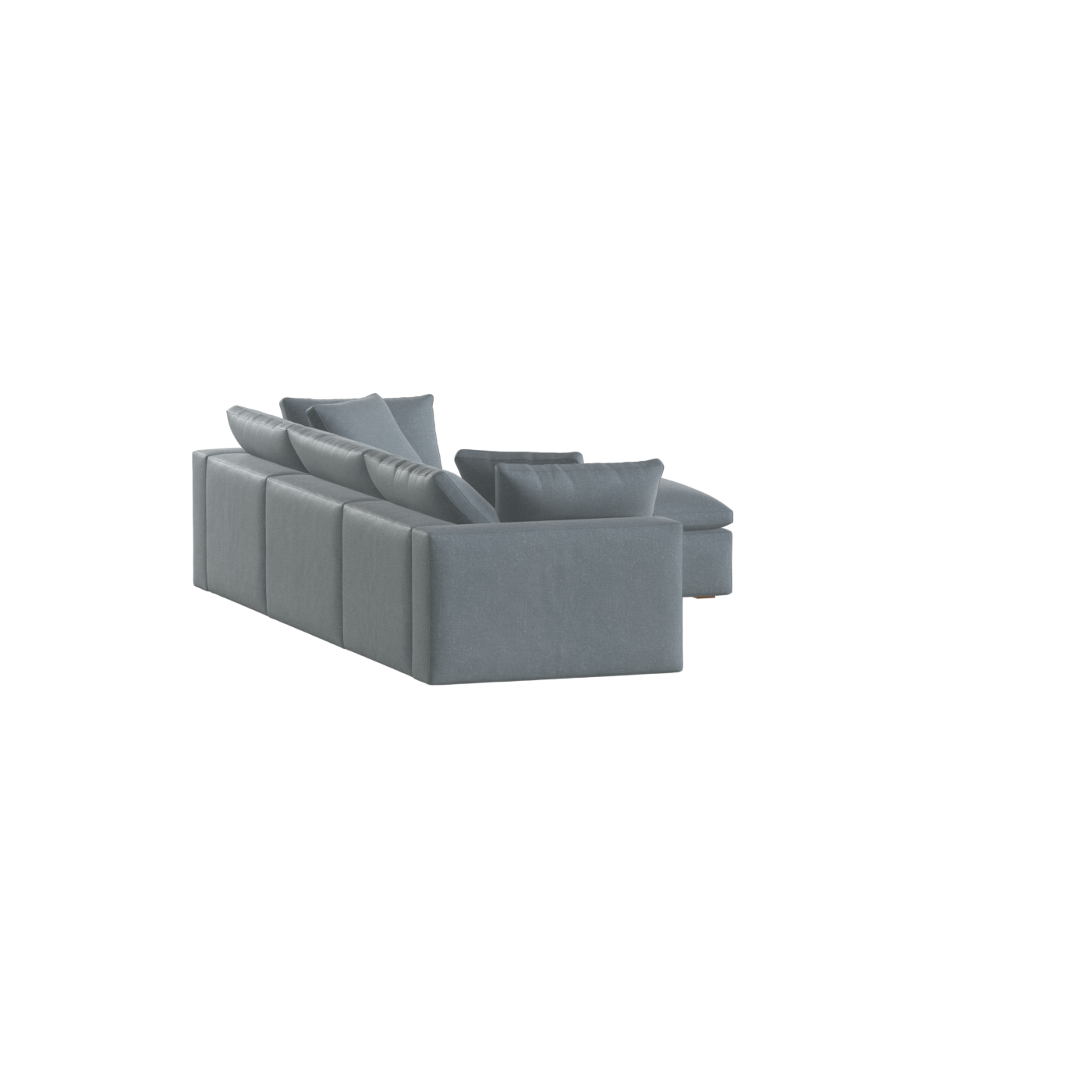 Ari three seater modular corner Sofa With Full Fabric Customisation