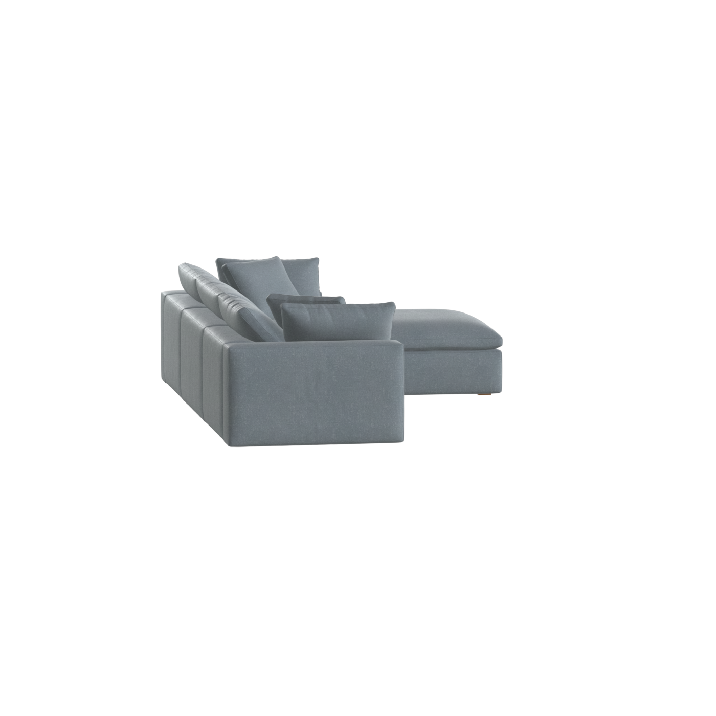 Ari three seater modular corner Sofa With Full Fabric Customisation