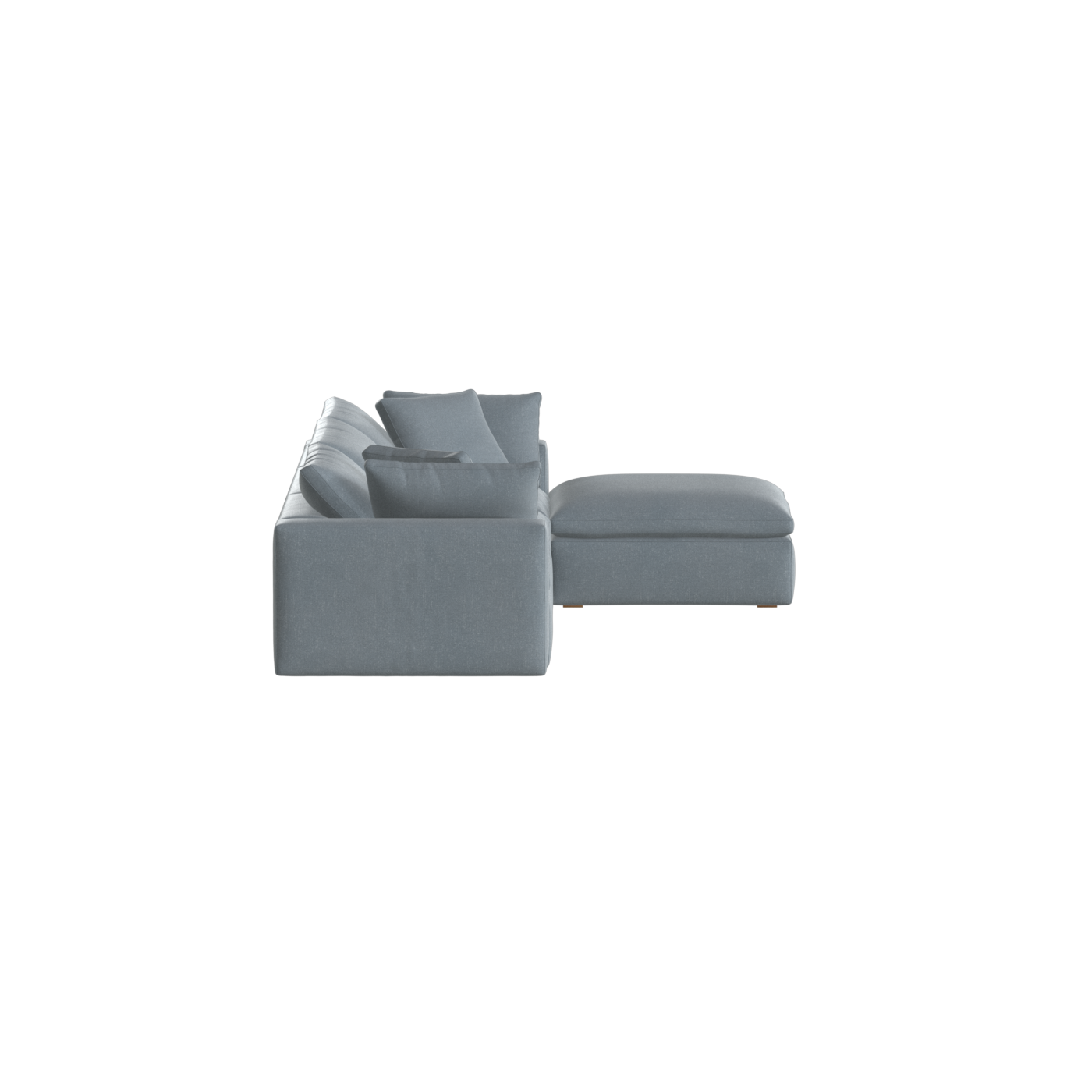 Ari three seater modular corner Sofa With Full Fabric Customisation
