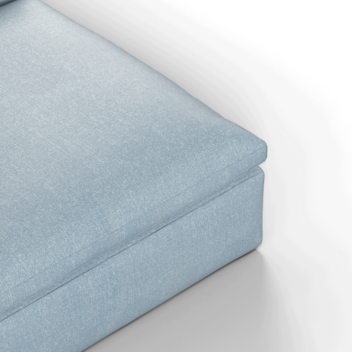 Ari three seater modular corner Sofa With Full Fabric Customisation