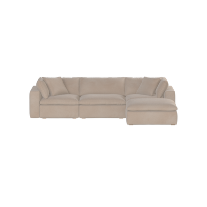 Ari three seater modular corner Sofa With Full Fabric Customisation