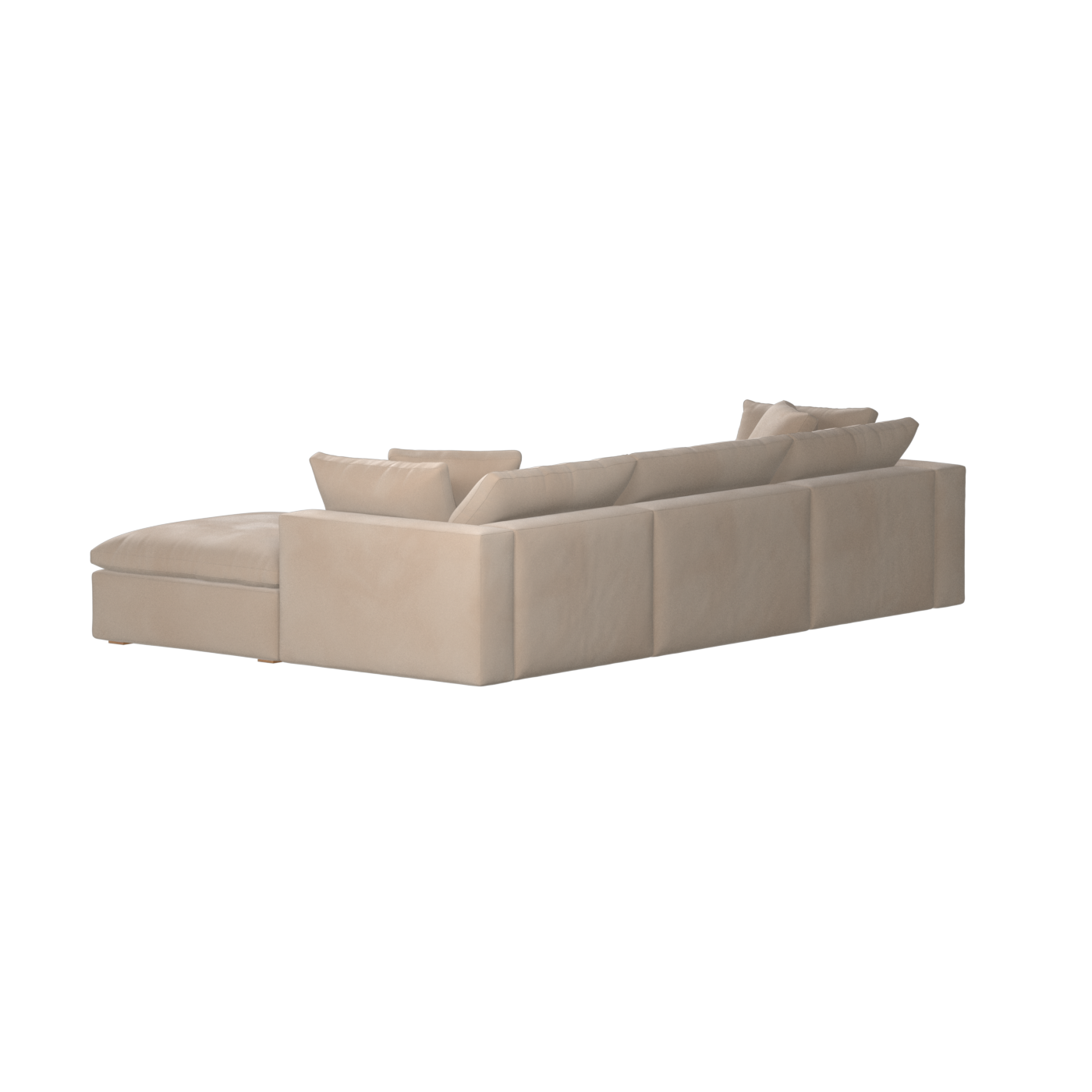 Ari three seater modular corner Sofa With Full Fabric Customisation
