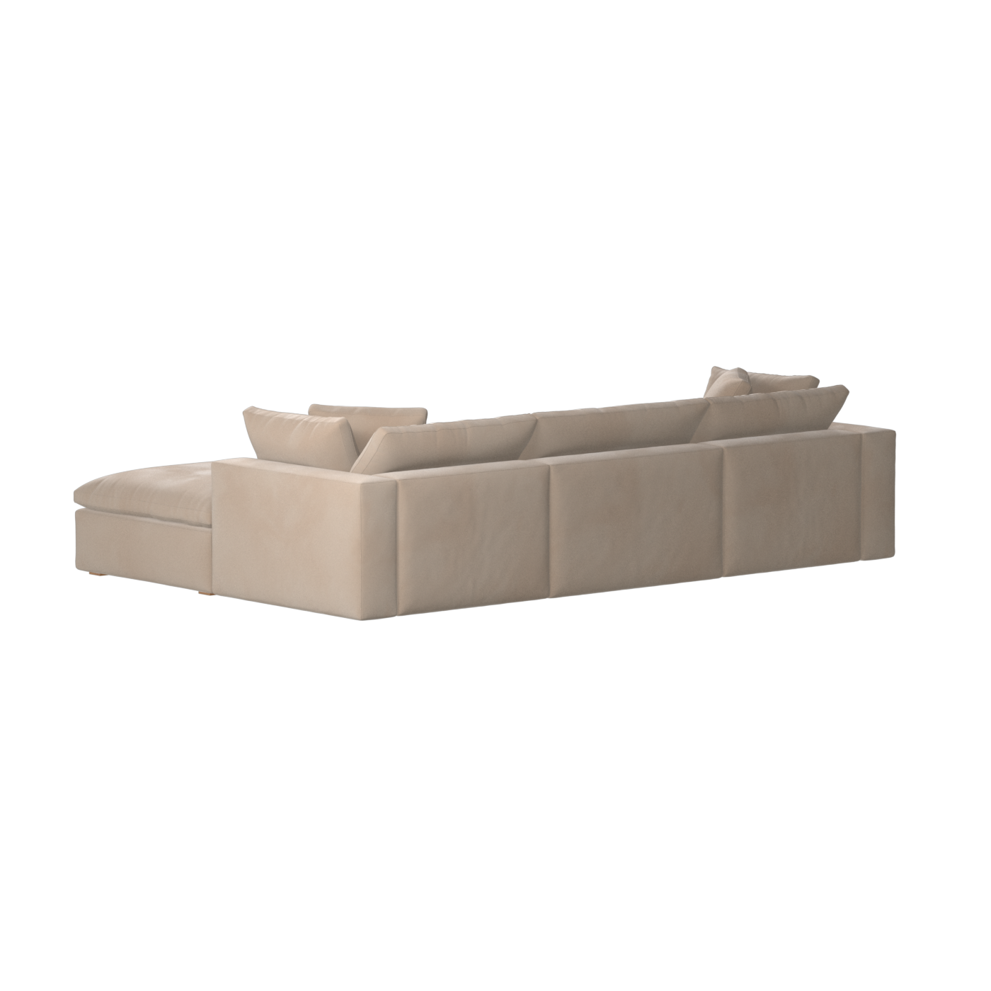 Ari three seater modular corner Sofa With Full Fabric Customisation