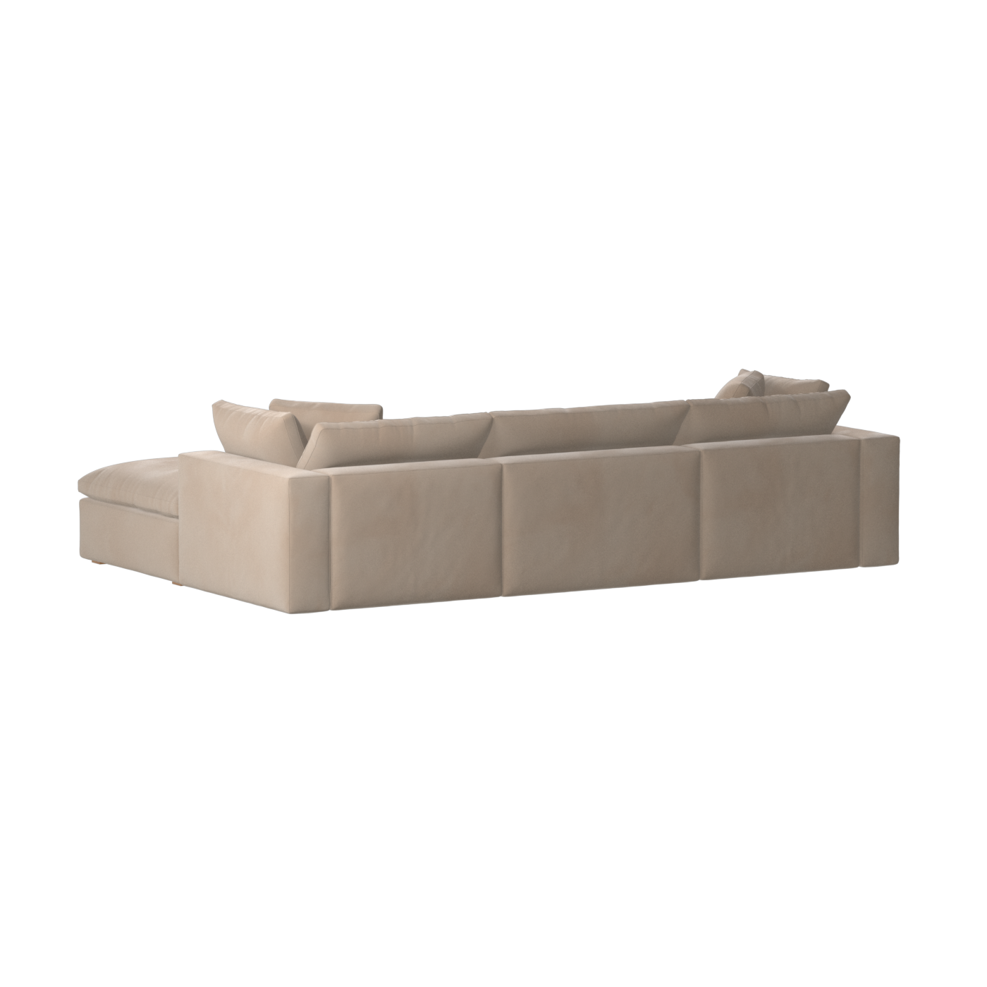 Ari three seater modular corner Sofa With Full Fabric Customisation