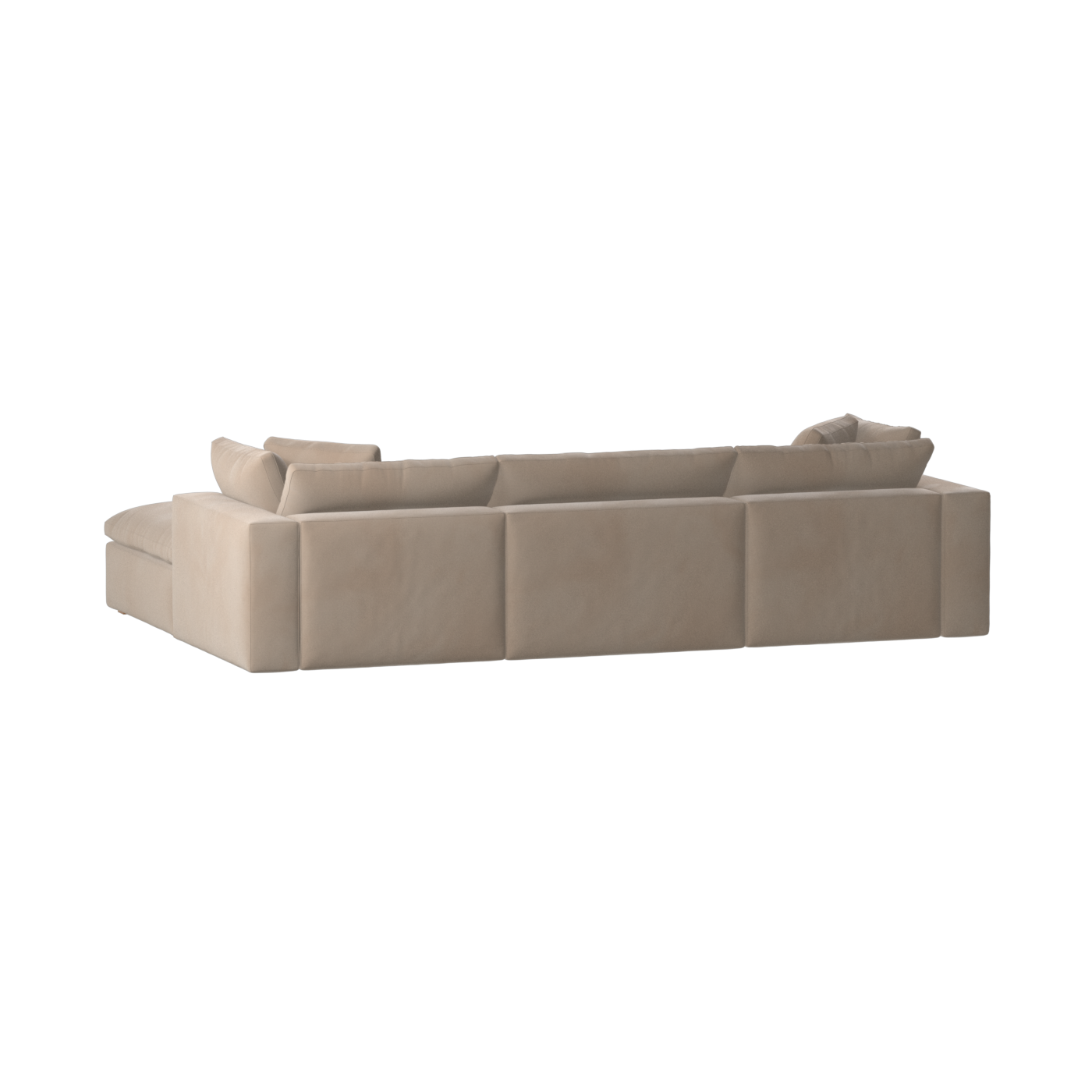 Ari three seater modular corner Sofa With Full Fabric Customisation
