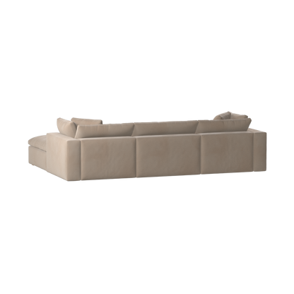 Ari three seater modular corner Sofa With Full Fabric Customisation