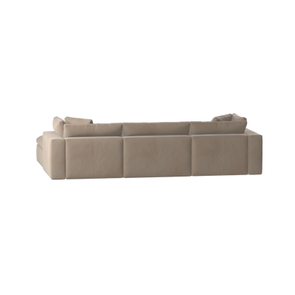 Ari three seater modular corner Sofa With Full Fabric Customisation