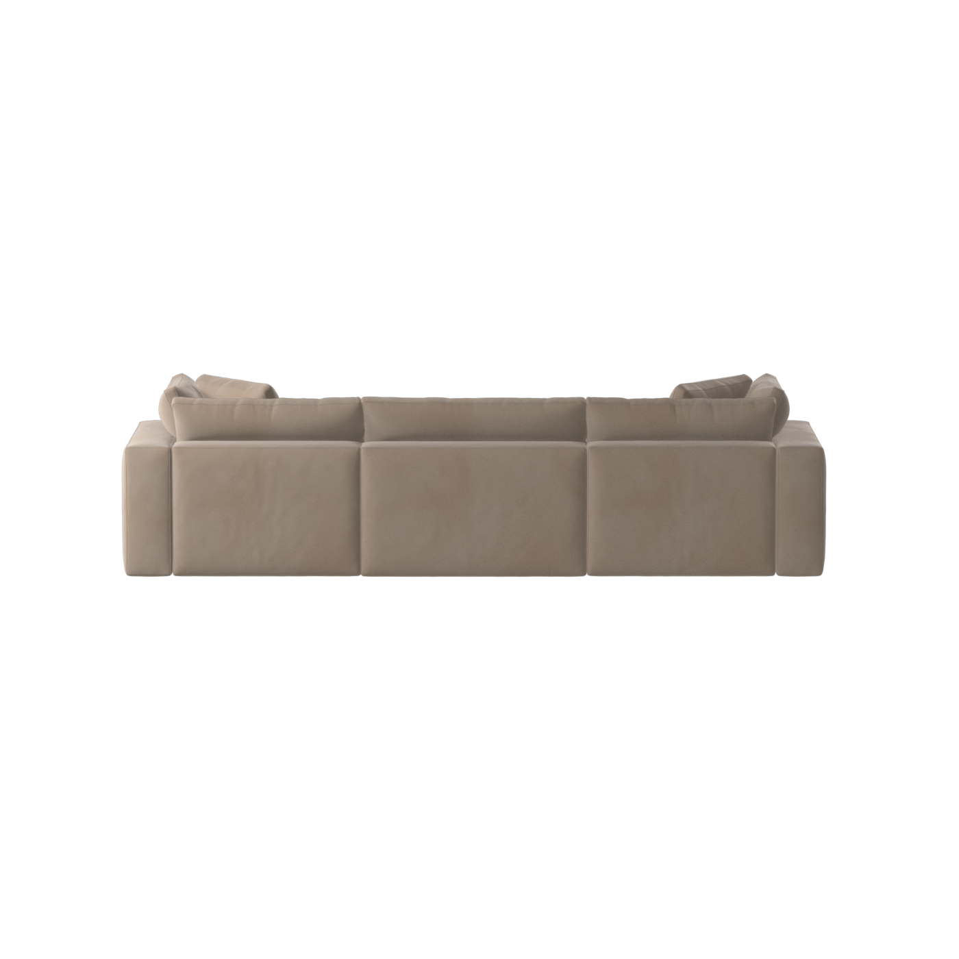 Ari three seater modular corner Sofa With Full Fabric Customisation
