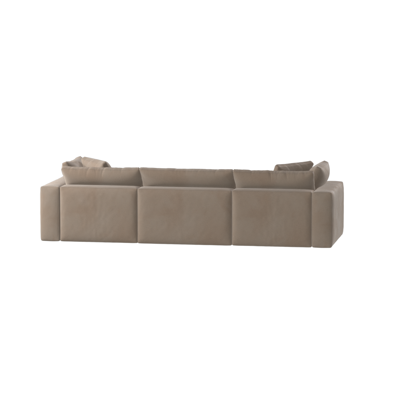 Ari three seater modular corner Sofa With Full Fabric Customisation