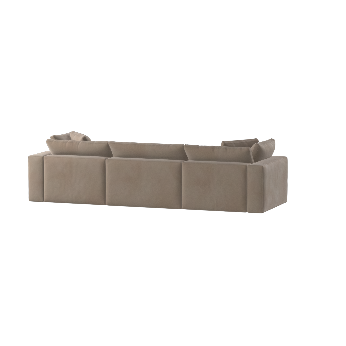 Ari three seater modular corner Sofa With Full Fabric Customisation
