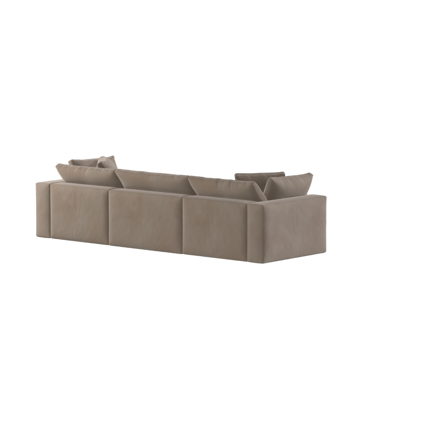 Ari three seater modular corner Sofa With Full Fabric Customisation