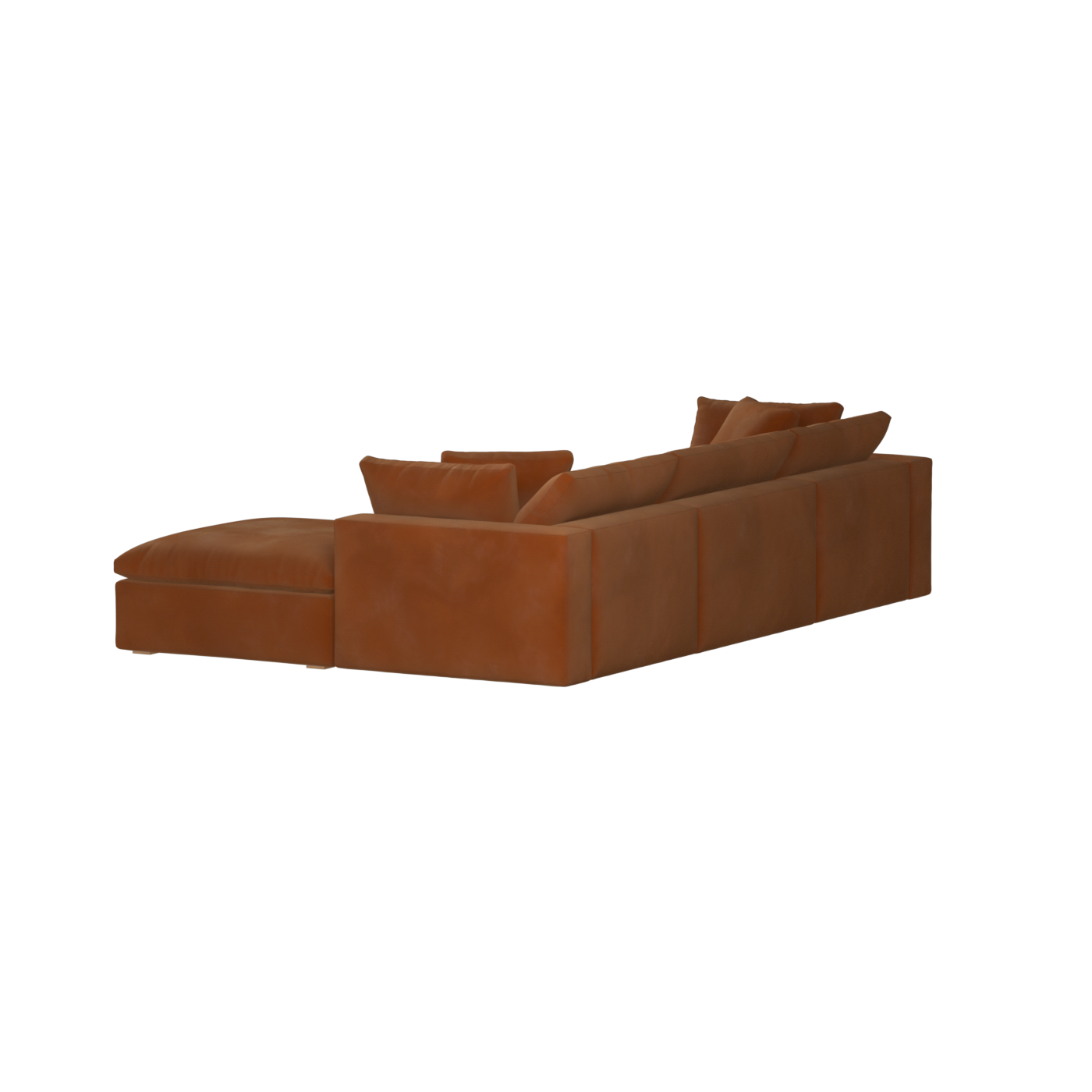 Ari three seater modular corner Sofa With Full Fabric Customisation
