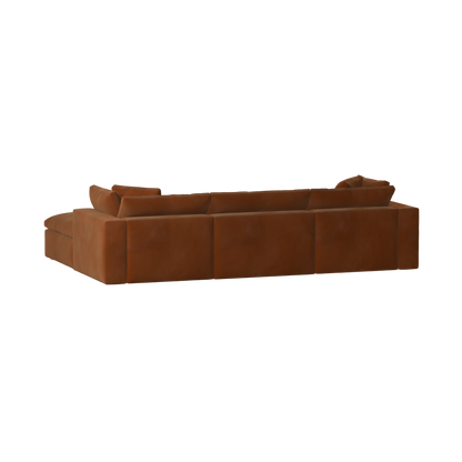Ari three seater modular corner Sofa With Full Fabric Customisation