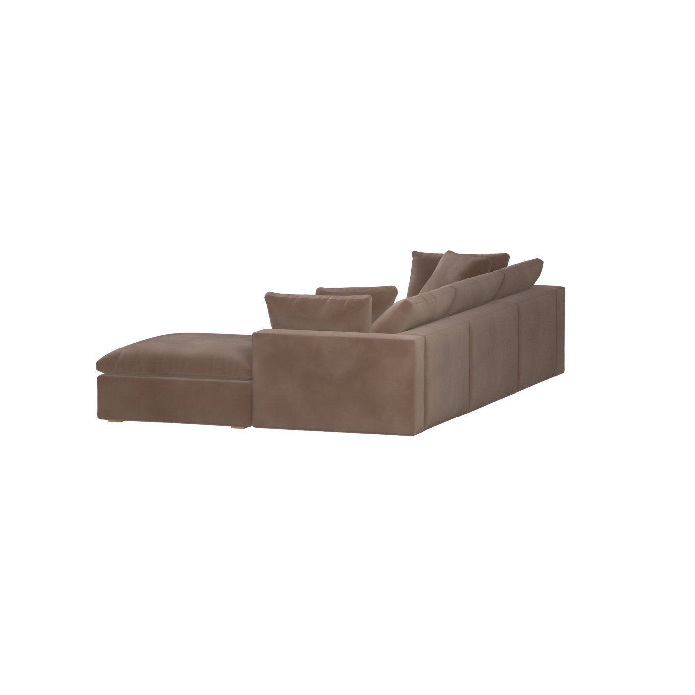 Ari three seater modular corner Sofa With Full Fabric Customisation