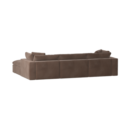 Ari three seater modular corner Sofa With Full Fabric Customisation