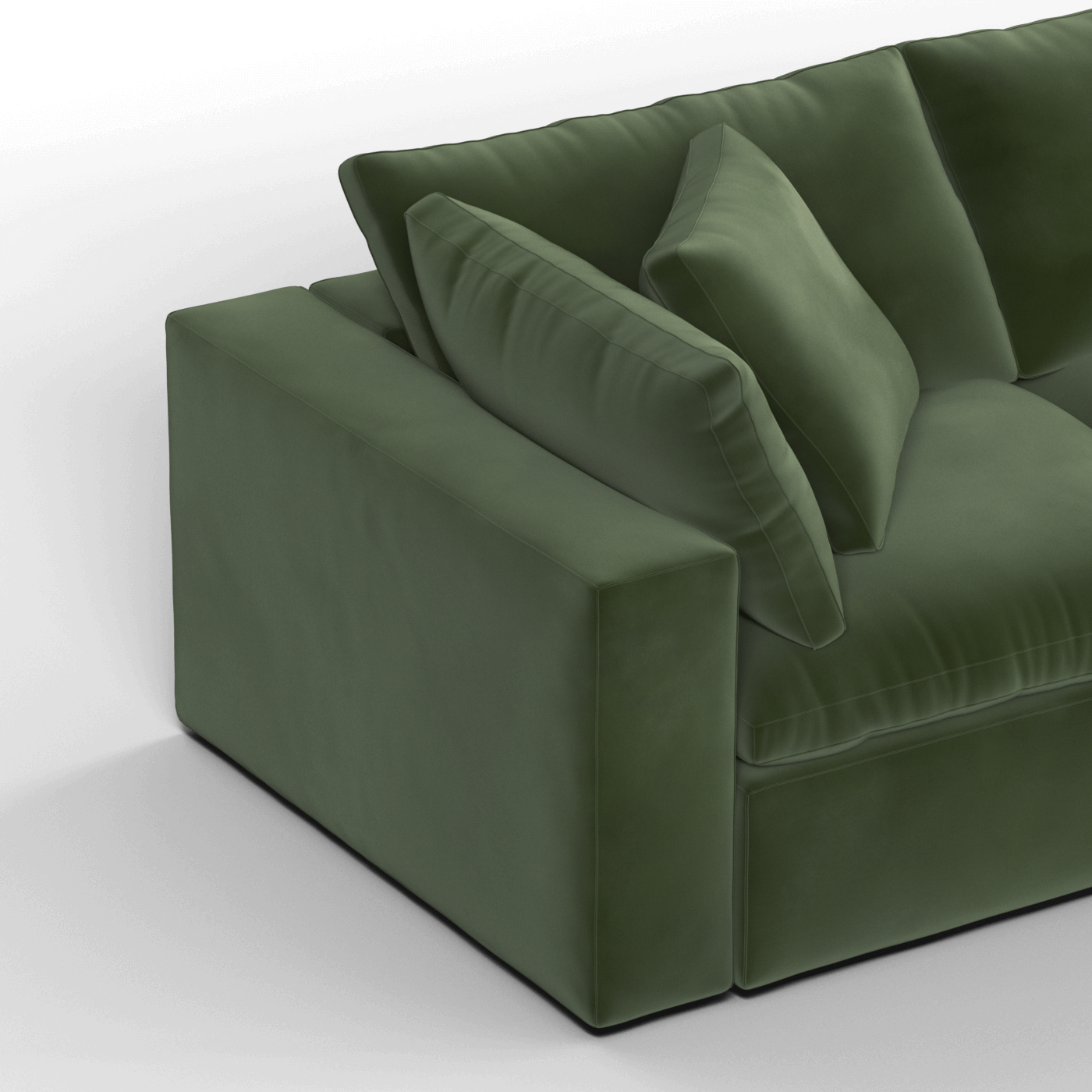 Ari three seater modular corner Sofa