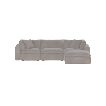 Ari three seater modular corner Sofa With Full Fabric Customisation