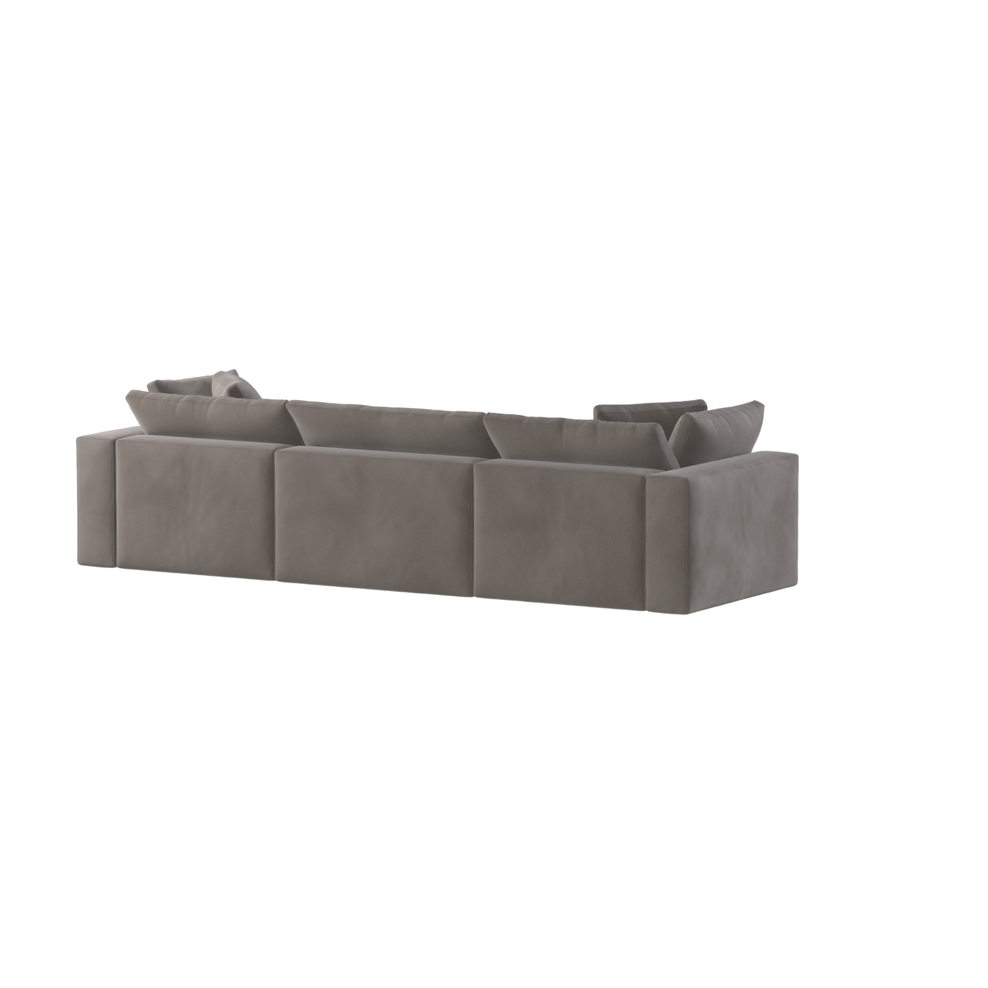 Ari three seater modular corner Sofa With Full Fabric Customisation