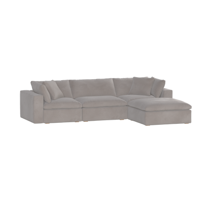 Ari three seater modular corner Sofa With Full Fabric Customisation