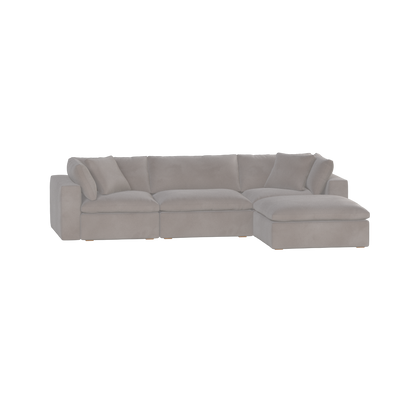 Ari three seater modular corner Sofa With Full Fabric Customisation