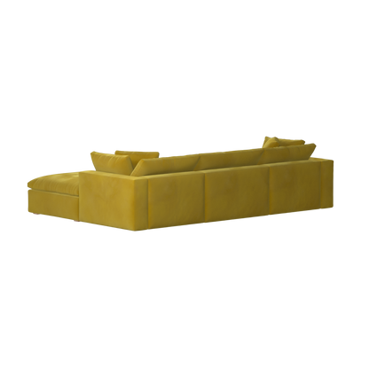 Ari three seater modular corner Sofa With Full Fabric Customisation