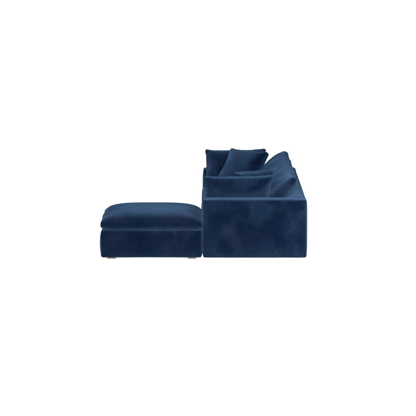 Ari three seater modular corner Sofa With Full Fabric Customisation