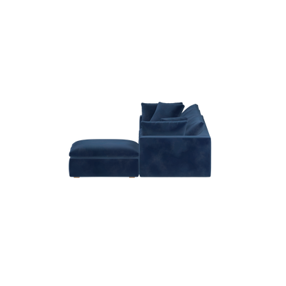 Ari three seater modular corner Sofa With Full Fabric Customisation