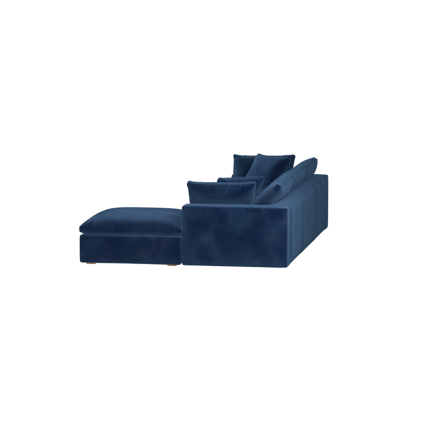 Ari three seater modular corner Sofa With Full Fabric Customisation