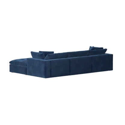 Ari three seater modular corner Sofa With Full Fabric Customisation