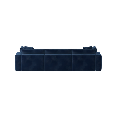 Ari three seater modular corner Sofa With Full Fabric Customisation