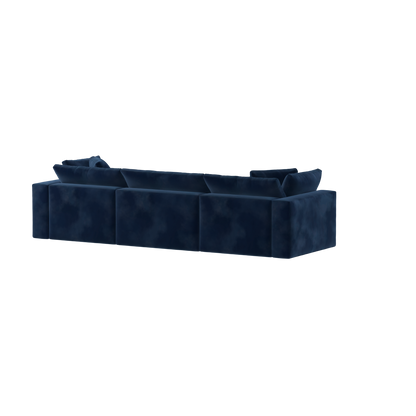 Ari three seater modular corner Sofa With Full Fabric Customisation