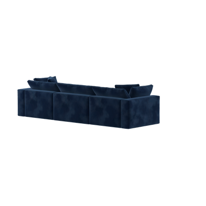 Ari three seater modular corner Sofa With Full Fabric Customisation