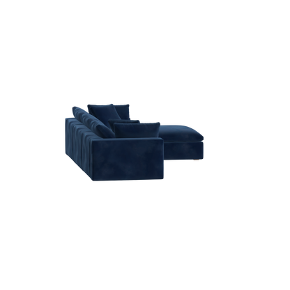 Ari three seater modular corner Sofa With Full Fabric Customisation