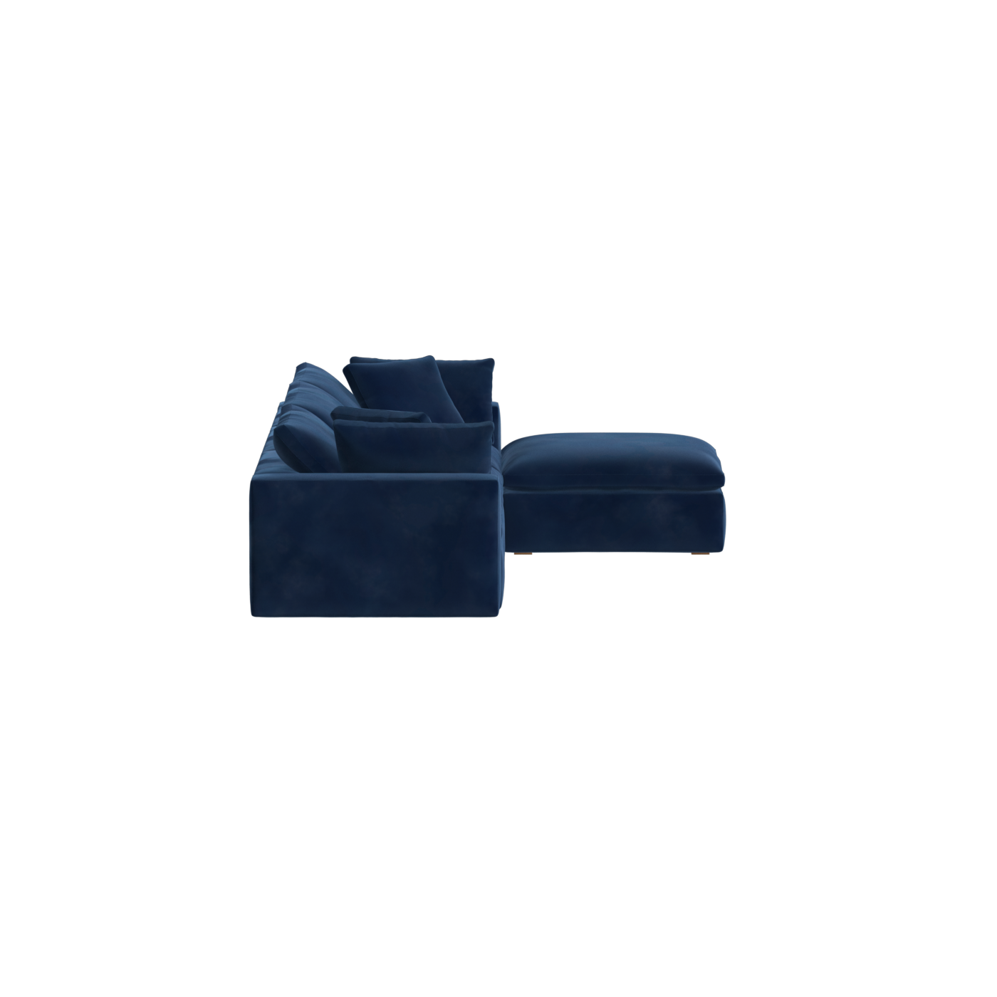 Ari three seater modular corner Sofa With Full Fabric Customisation