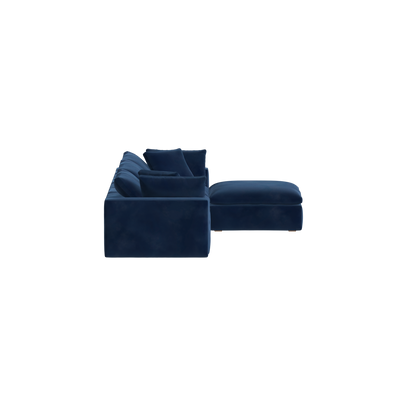 Ari three seater modular corner Sofa With Full Fabric Customisation